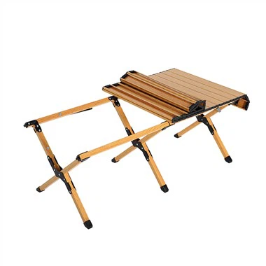 Camping Beach aliuminio sulankstomas kiaušinių suktinukų stalas