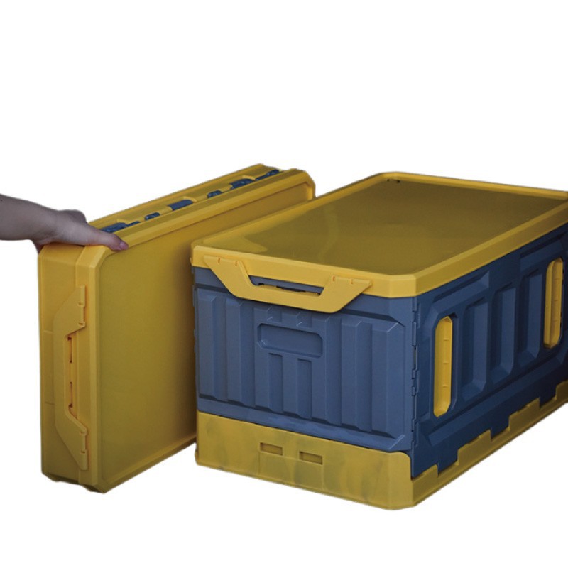 Camping Plastic Boxes Foldable Storage Boxes